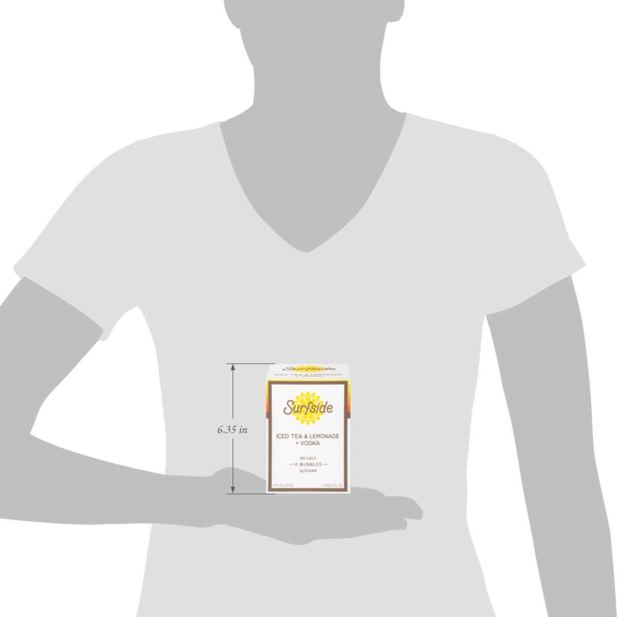 slide 12 of 13, Surfside Iced Tea & Lemonade + Vodka 4 - 12 fl oz Cans, 4 ct