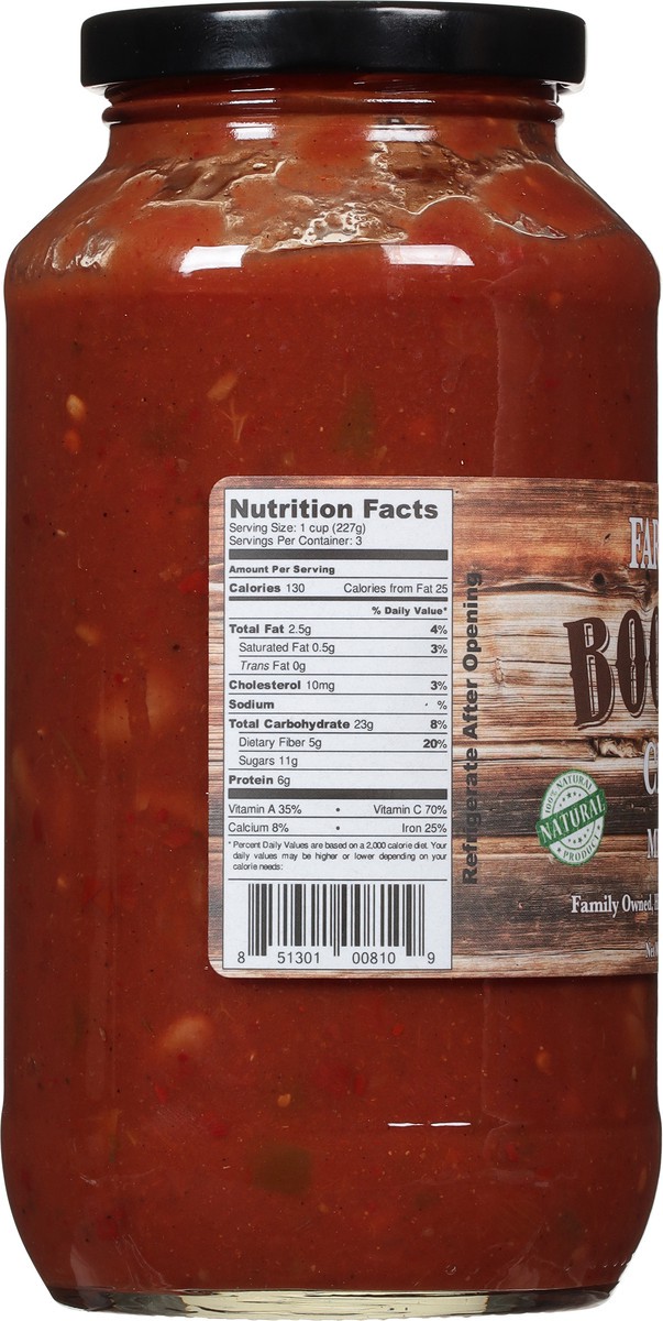 slide 3 of 9, Farmers Bootleg Medium Chili 24 oz, 24 oz