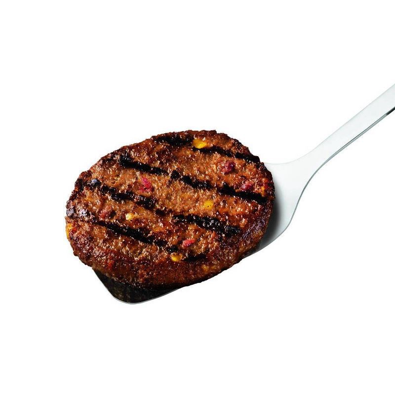slide 3 of 3, No Name Bacon Cheddar Burger Patties - Frozen - 24oz/6ct, 6 ct; 24 oz