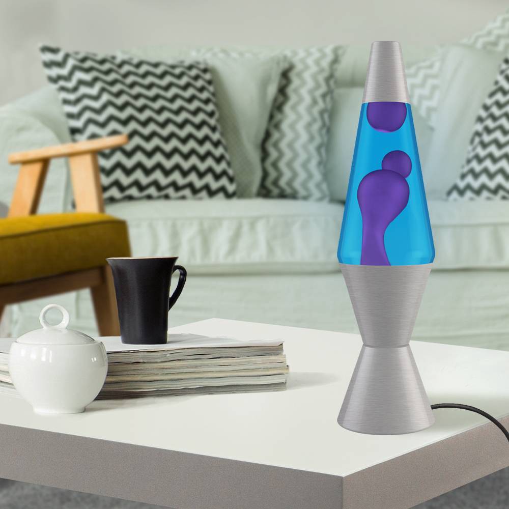 slide 3 of 4, 14.5" Lava Lamp Purple - Lava Lite, 1 ct