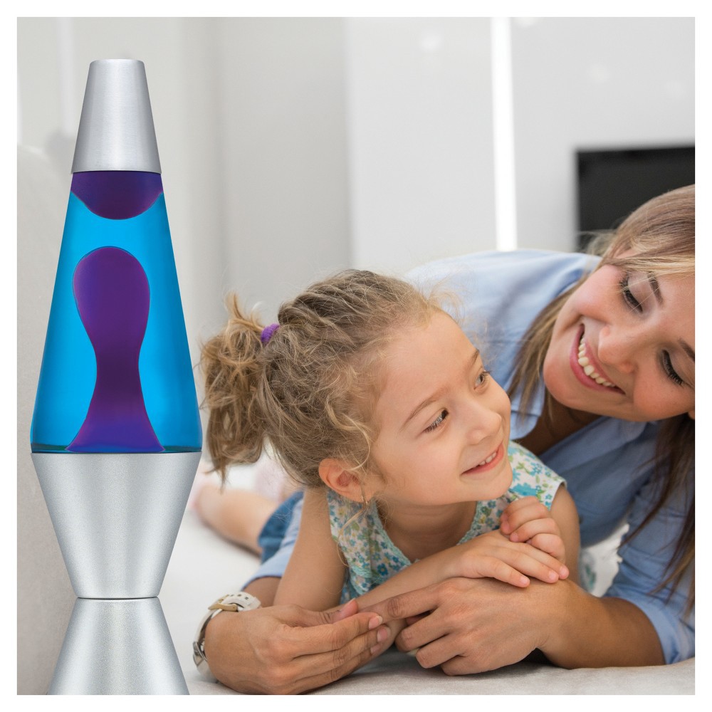 slide 4 of 4, 14.5" Lava Lamp Purple - Lava Lite, 1 ct