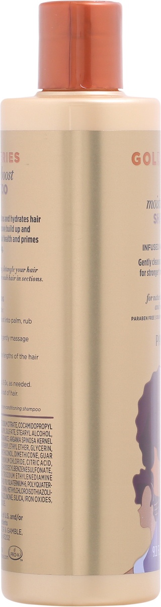 slide 2 of 9, Pantene Gold Series Moisture Boost Shampoo 9.1 fl oz Bottle, 9.1 fl oz
