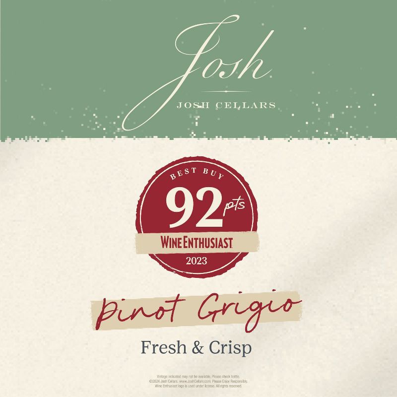 slide 5 of 14, Josh Cellars Josh Pinot Grigio White Wine - 750ml Bottle, 750 ml