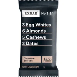 RXBAR Chocolate Sea Salt Protein Bar - 1.8oz