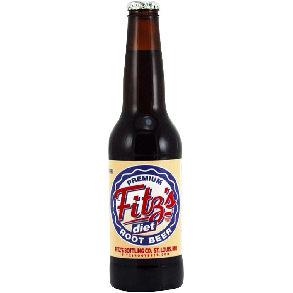 slide 1 of 1, Fitz's Diet Root Beer - 4 ct; 12 fl oz, 4 ct; 12 oz