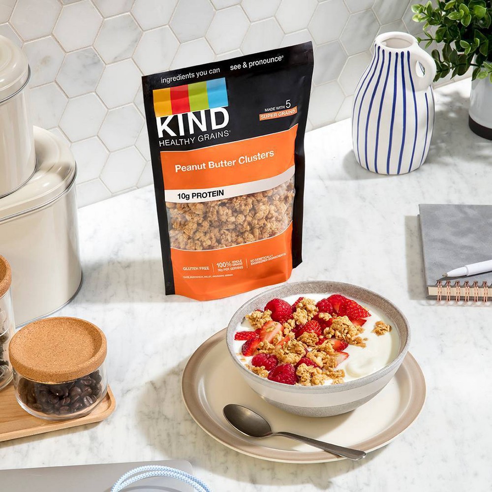 KIND Peanut Butter Whole Grain Clusters Granola 17oz 17 oz Shipt