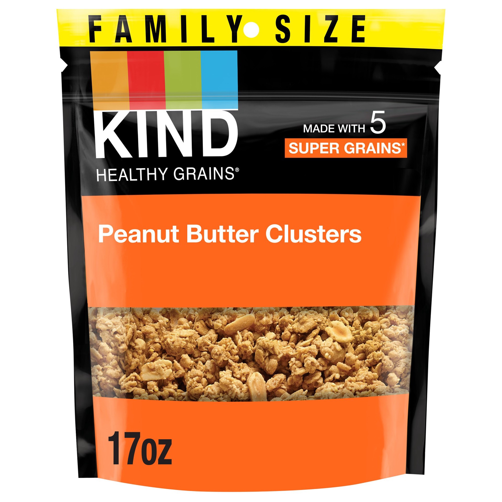 KIND Peanut Butter Whole Grain Clusters Granola 17oz 17 oz Shipt