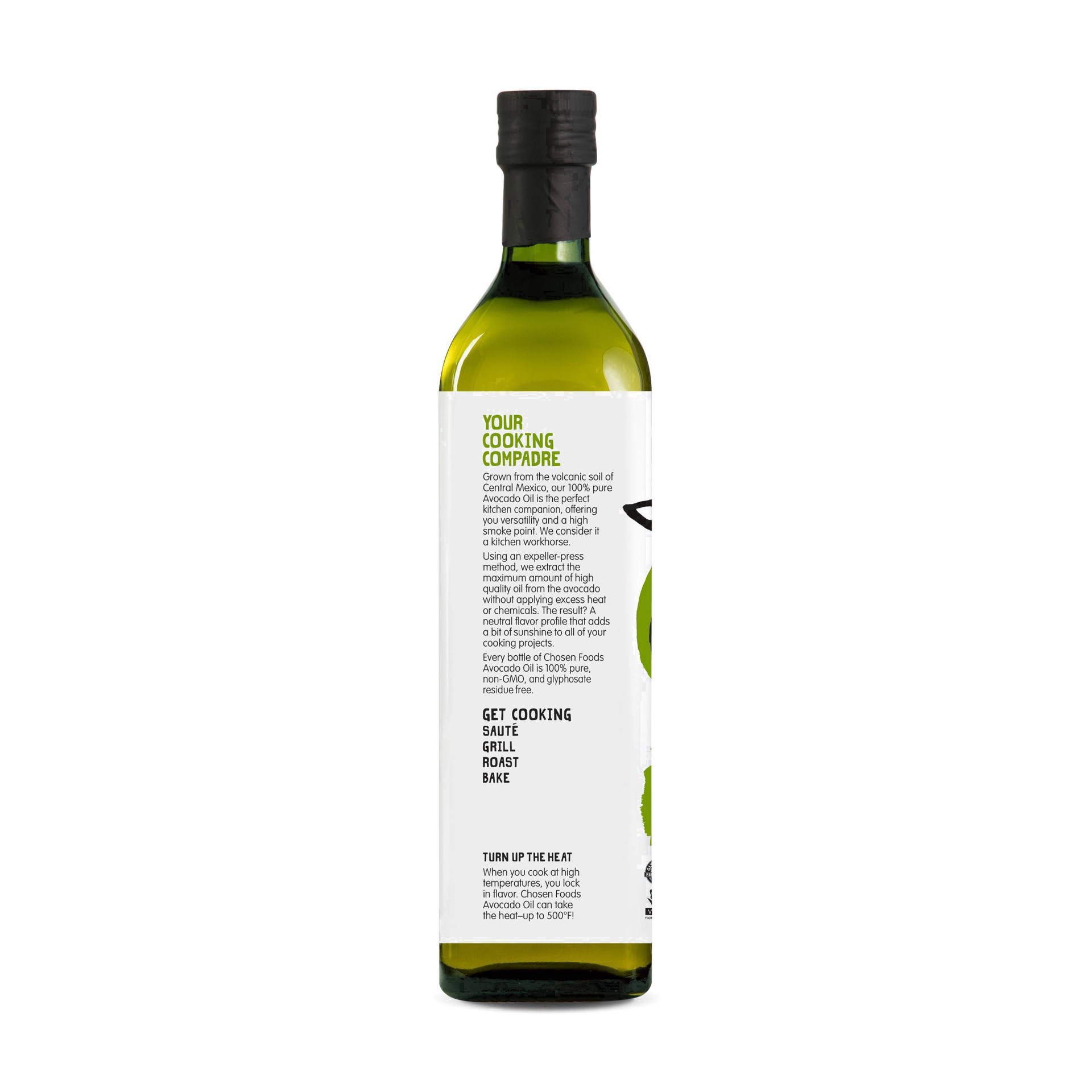 slide 62 of 65, Chosen Foods 100% Pure Avocado Oil 25.4 fl oz, 25.4 fl oz