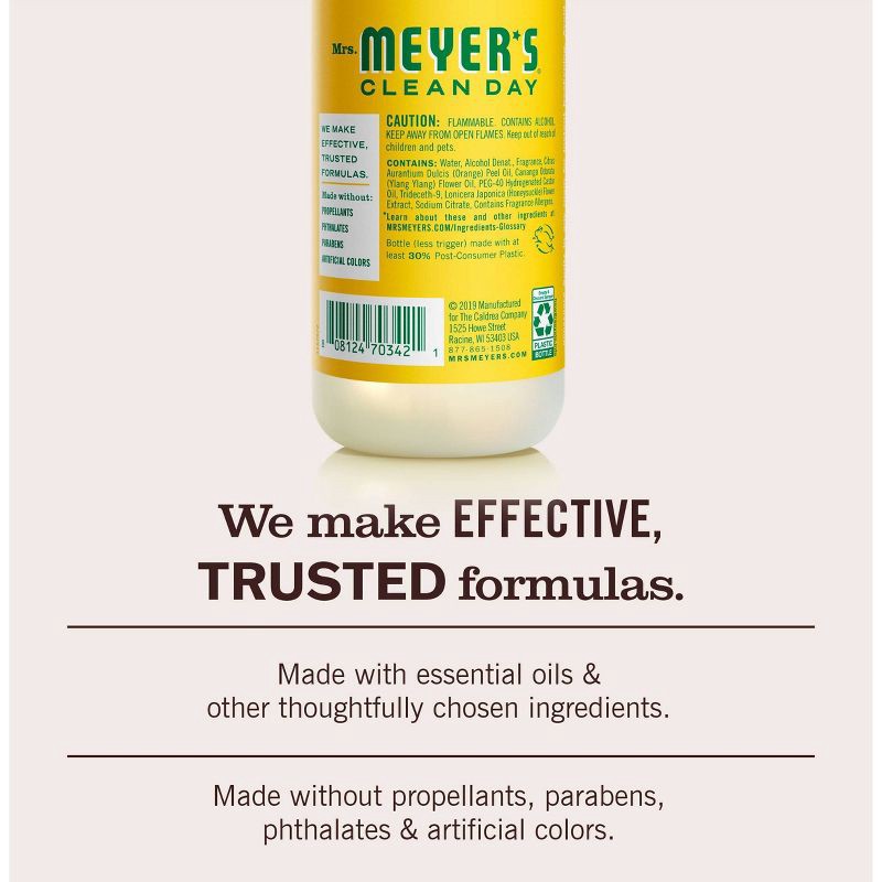 slide 4 of 8, Mrs. Meyer's Clean Day Room Freshener - Honeysuckle - 8 fl oz, 8 fl oz