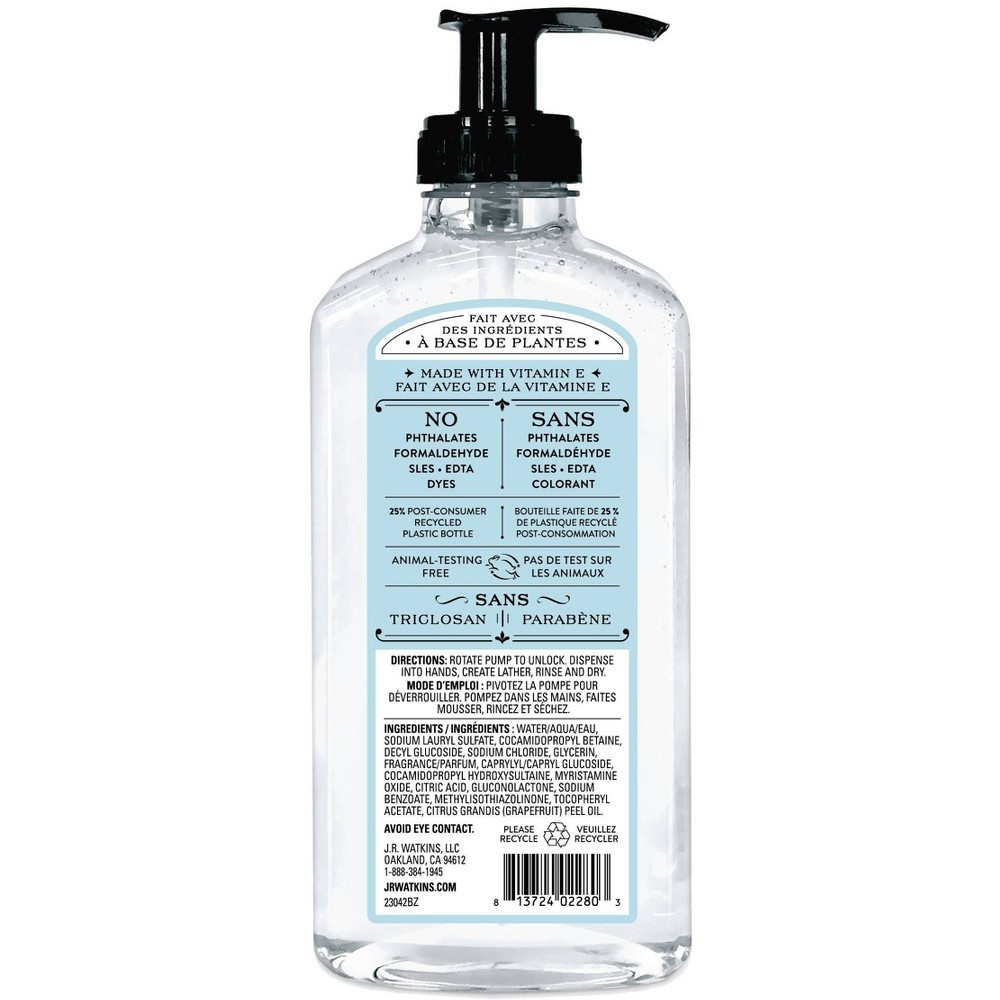 slide 2 of 3, J.R. Watkins Ocean Breeze Liquid Hand Soap, 11 oz