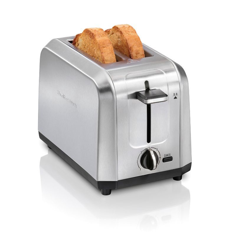 slide 2 of 11, Hamilton Beach 2 Slice Toaster - Stainless Steel: Bagel & Bread Toaster, High-Lift, Adjustable Browning, Kitchen Deals, 1 ct