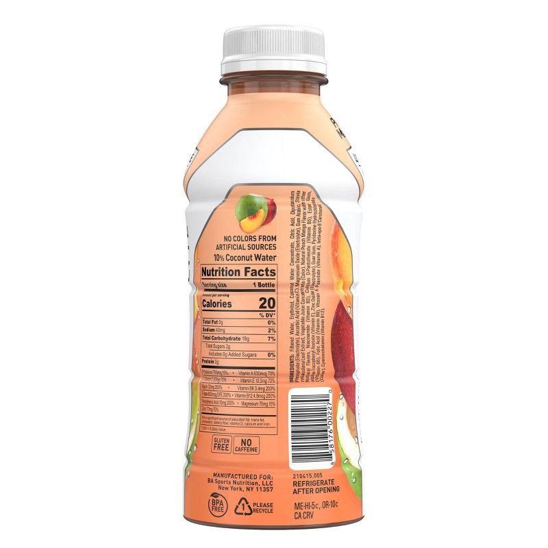 slide 3 of 6, BODYARMOR LYTE Peach Mango - 16 fl oz Bottle, 16 fl oz