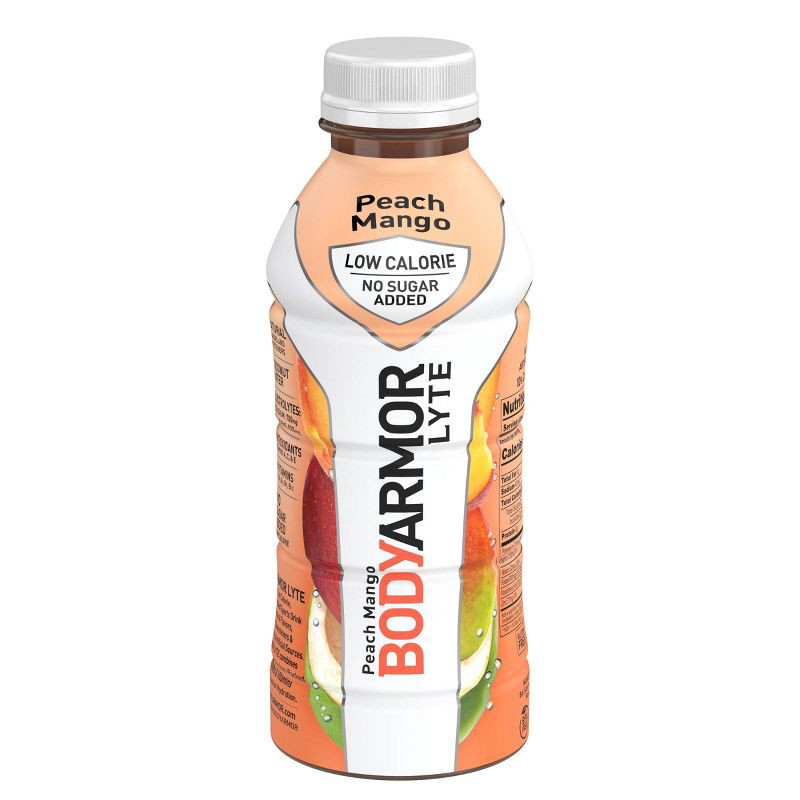 slide 1 of 6, BODYARMOR LYTE Peach Mango - 16 fl oz Bottle, 16 fl oz