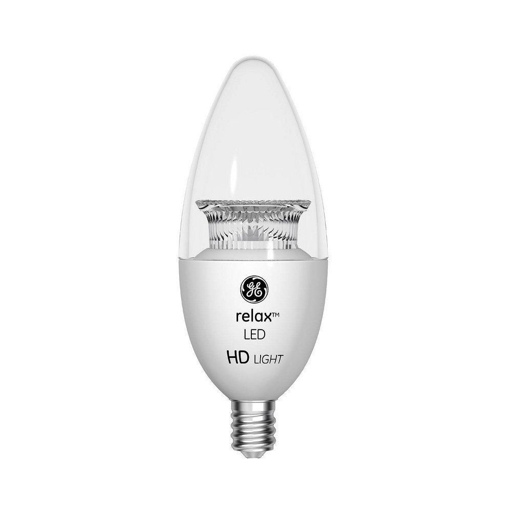 slide 3 of 4, GE Household Lighting GE 2pk 5.5W 60W Equivalent Relax LED HD Light Bulbs Soft White, 2 ct