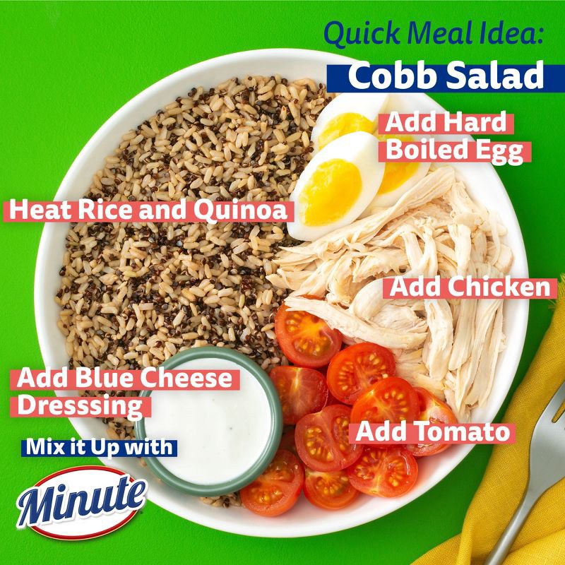 slide 6 of 10, Minute Rice Gluten Free to Serve Brown Rice & Quinoa Cups -2ct, 2 ct