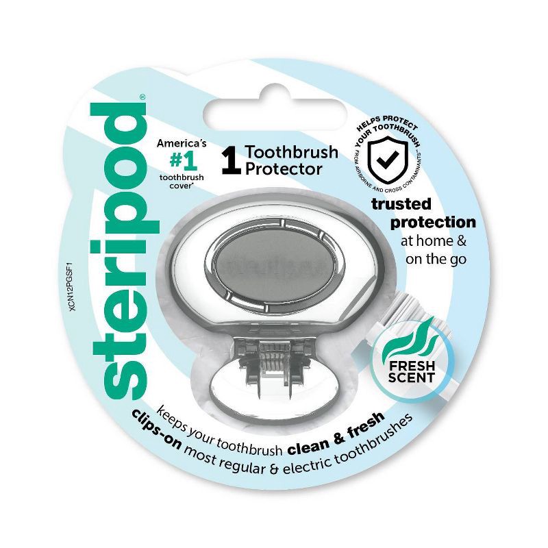 slide 3 of 8, Steripod Toothbrush Cover - Trial Size - 1ct, 1 ct