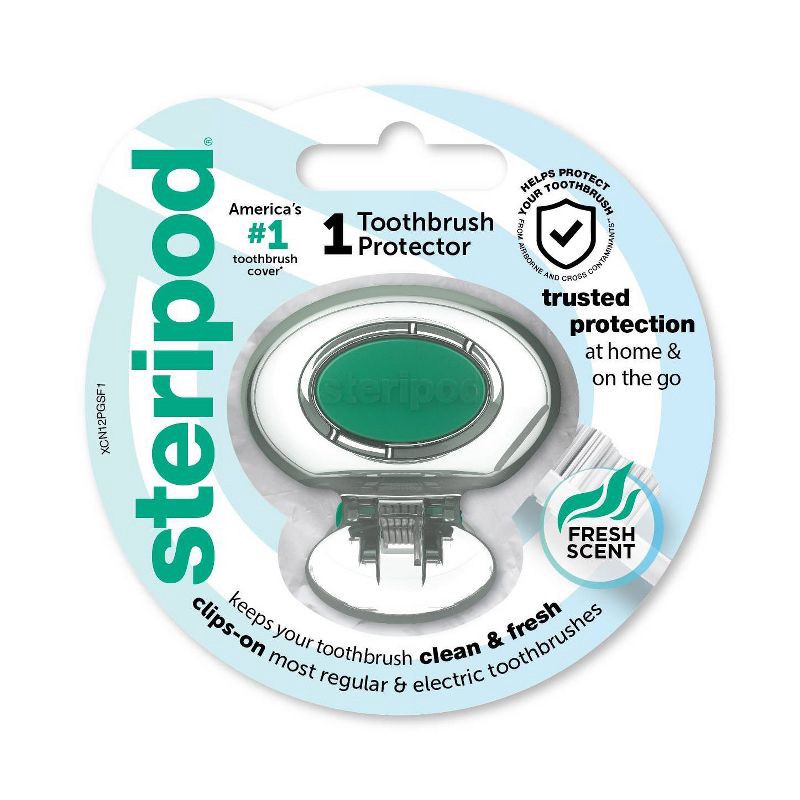 slide 4 of 8, Steripod Toothbrush Cover - Trial Size - 1ct, 1 ct