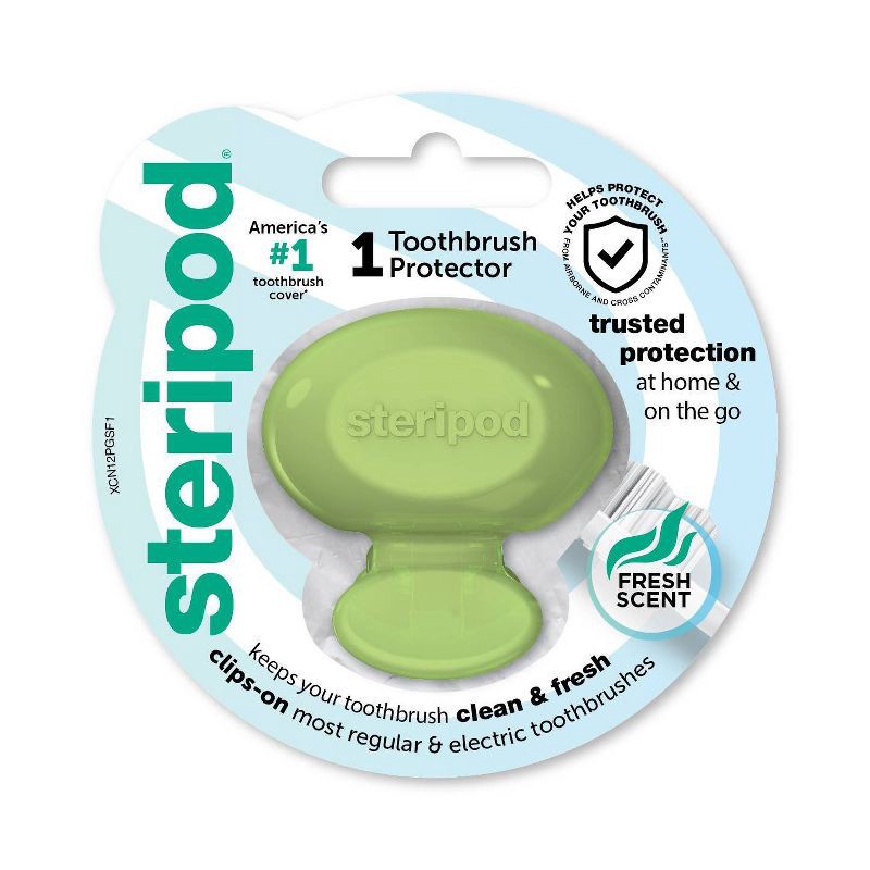 slide 5 of 8, Steripod Toothbrush Cover - Trial Size - 1ct, 1 ct