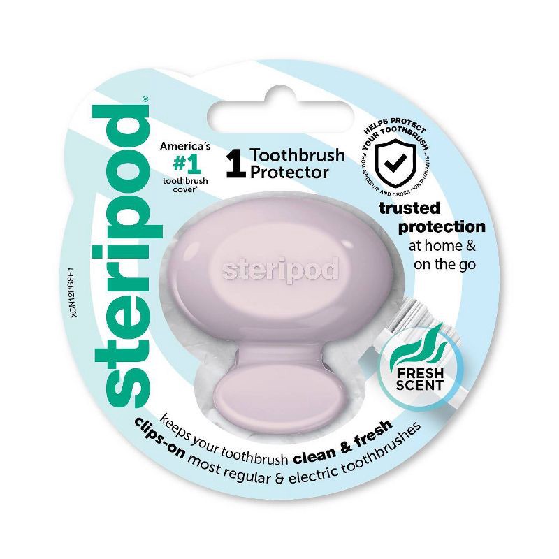 slide 6 of 8, Steripod Toothbrush Cover - Trial Size - 1ct, 1 ct