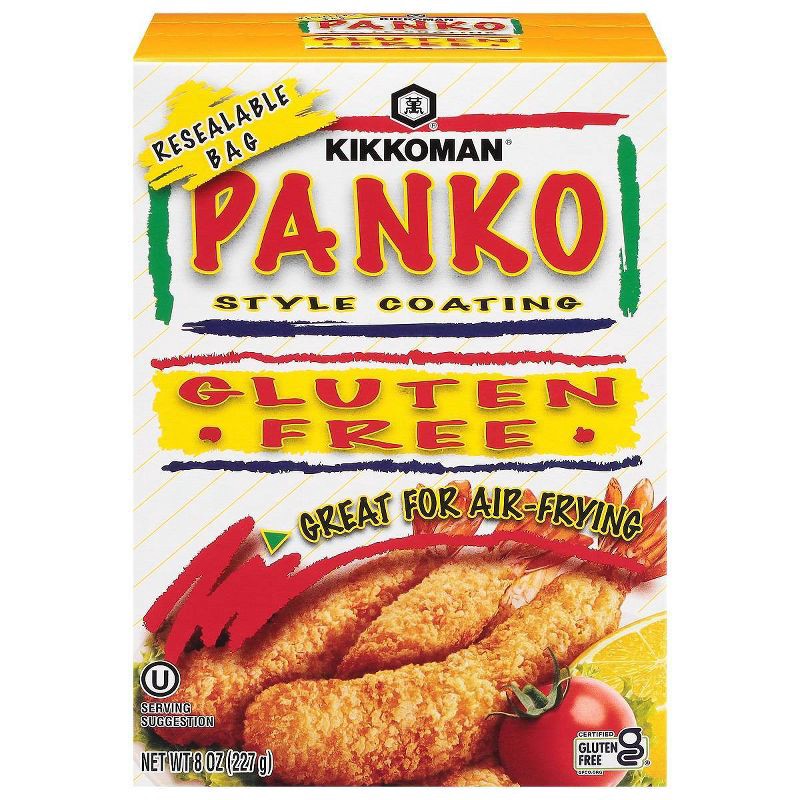 slide 1 of 6, Kikkoman Gluten Free Panko Japanese Style Bread Crumbs - 8oz, 8 oz