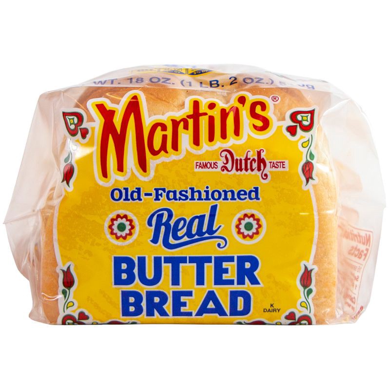 slide 4 of 9, Martin's Old Fashioned White Butter Bread - 18oz, 18 oz