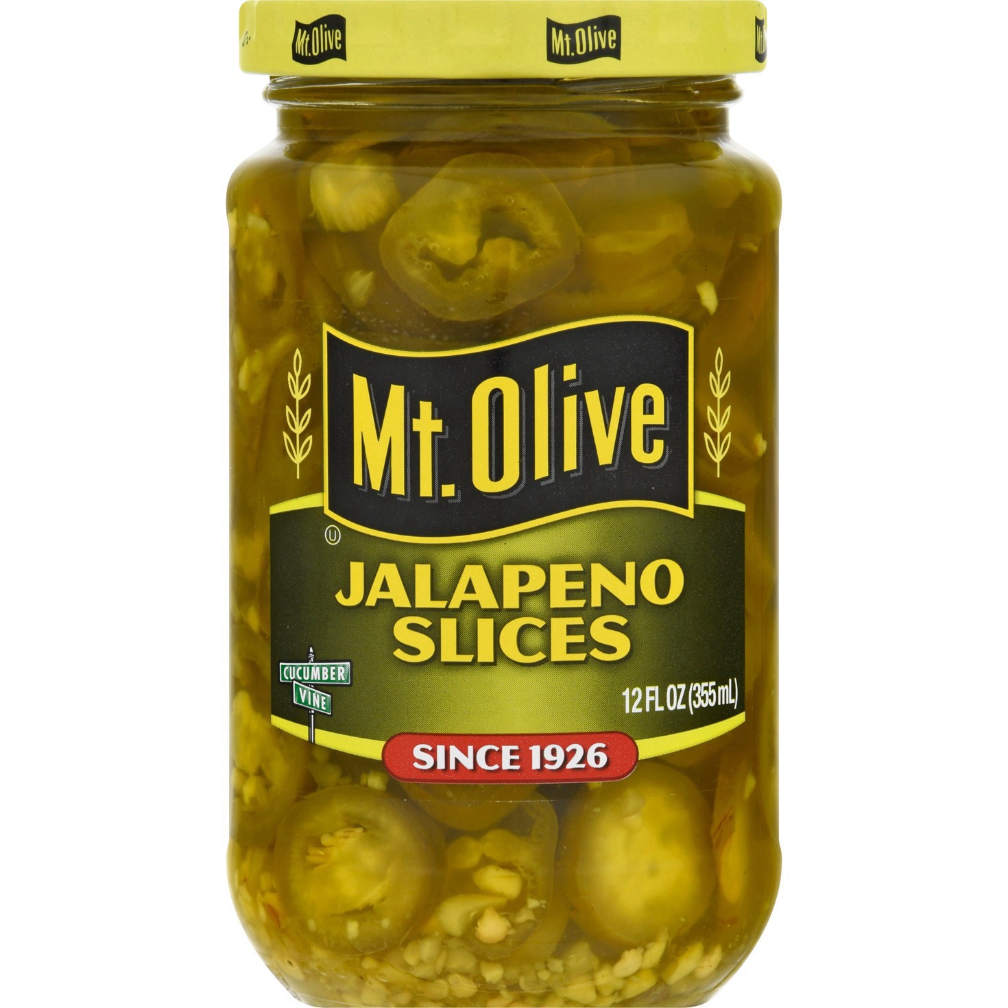 slide 1 of 4, Mt. Olive Jalapeno Slices - 12oz, 12 oz