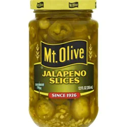Mt. Olive Jalapeno Slices - 12oz