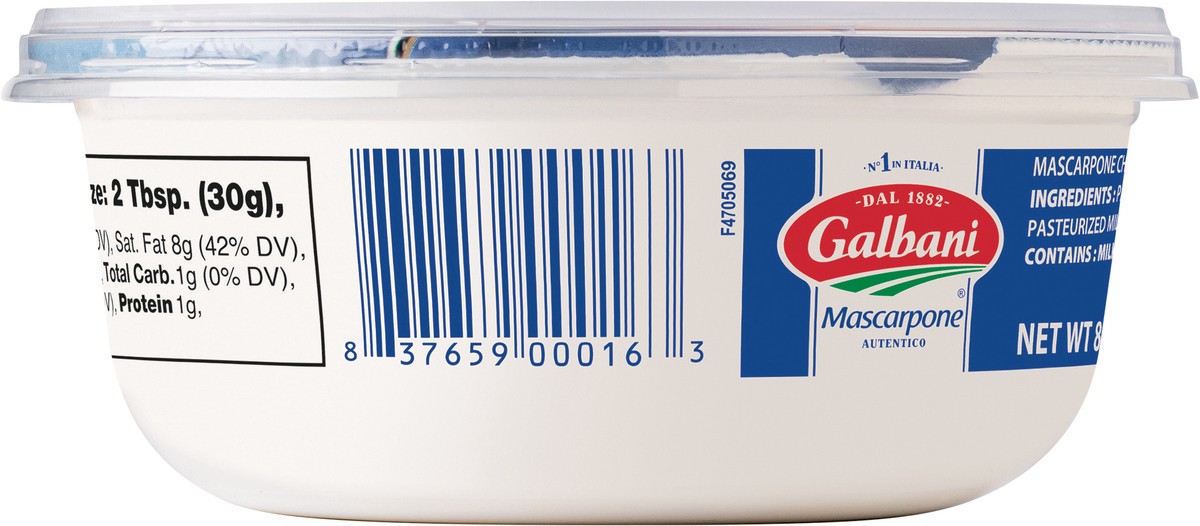 slide 5 of 7, Galbani 8.8oz Imported Mascarpone Cheese, 8.8 oz