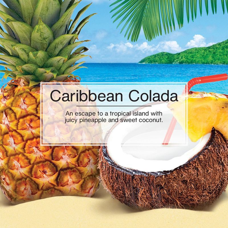 slide 2 of 5, Little Trees 3pk Caribbean Colada Air Freshener, 3 ct