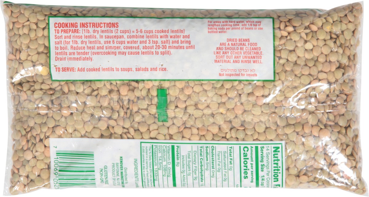 slide 4 of 9, Gefen Lentils 16 oz, 16 oz