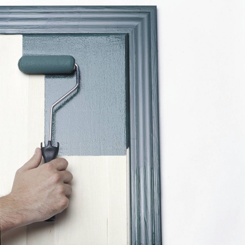 slide 2 of 3, Master Foam Mini Roller Kit: Polyurethane Paint Applicators, 4-Piece Set with Tray & Brushes, 1 ct