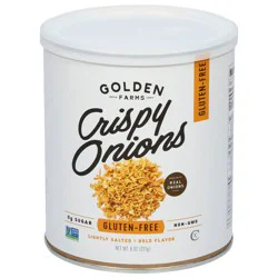 Golden Farms Gluten-Free Crispy Onions 8 oz