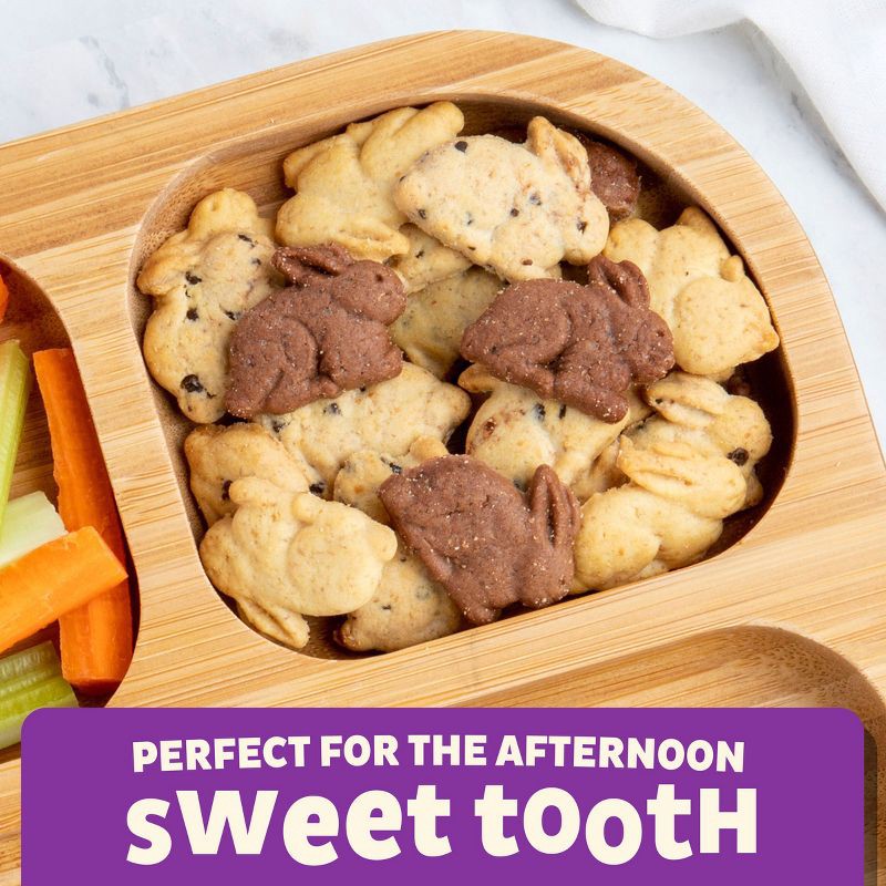 slide 3 of 9, Annie's Organic Friends Bunny Grahams Chocolate Chip & Honey Baked Snacks - 7oz, 7 oz