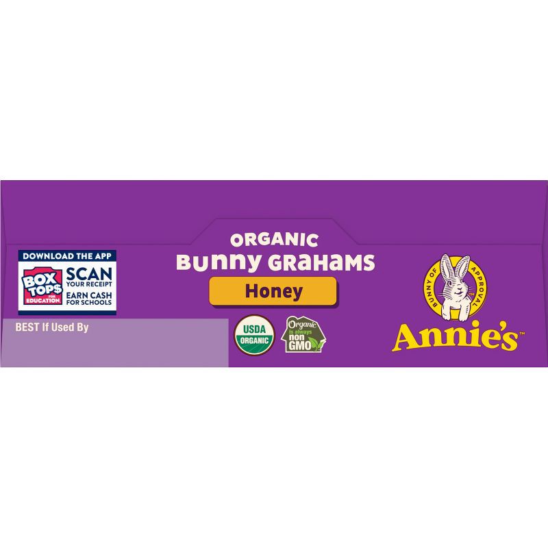 slide 7 of 9, Annie's Organic Bunny Grahams Honey Baked Snacks - 7.5oz, 7.5 oz