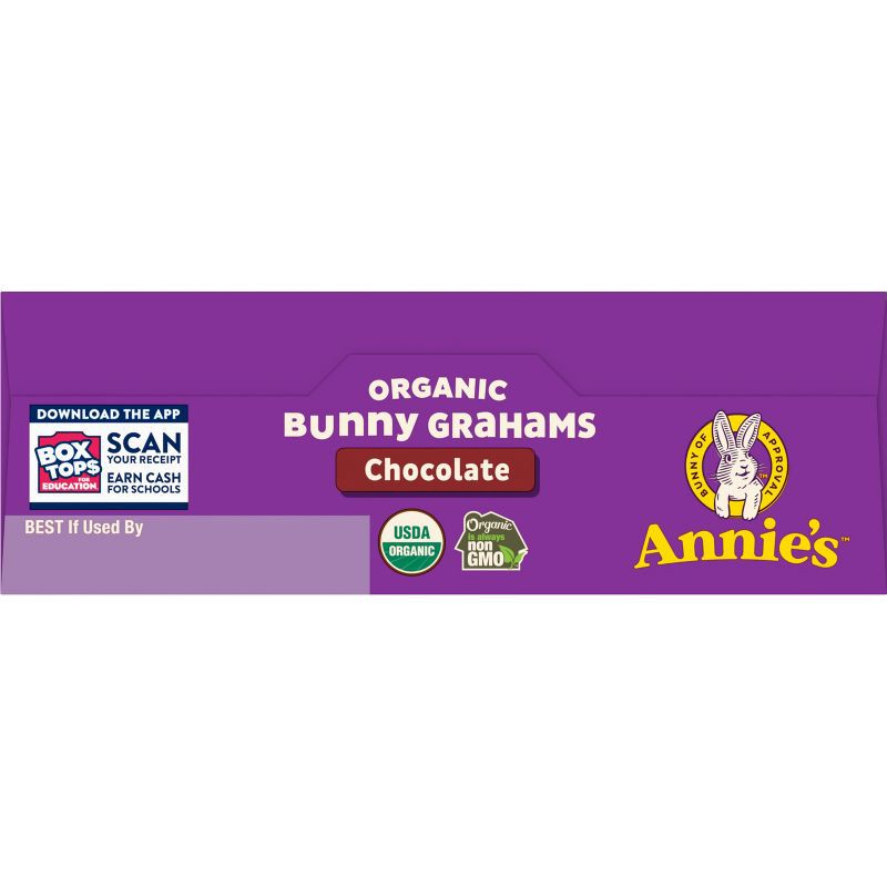 slide 7 of 11, Annie's Organic Chocolate Bunny Grahams - 7.5oz, 7.5 oz
