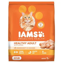 IAMS Proactive Health Chicken Flavor Dry Cat Food - 22lbs