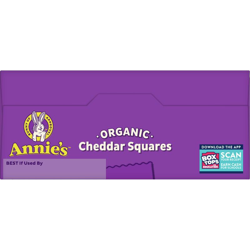 slide 6 of 10, Annie's Cheddar Squares Baked Snack Crackers - 7.5oz, 7.5 oz