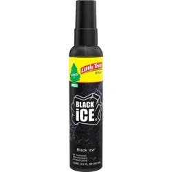 Little Trees 3.5 fl oz Ice Pump Spray Black Ice: Car Freshener Spray, Disposable Air Freshener, Scented Car Supplies
