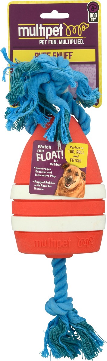 slide 6 of 11, MultiPet Ruff Enuff Buoy with Rope Dog Toy 1 ea, 1 ct