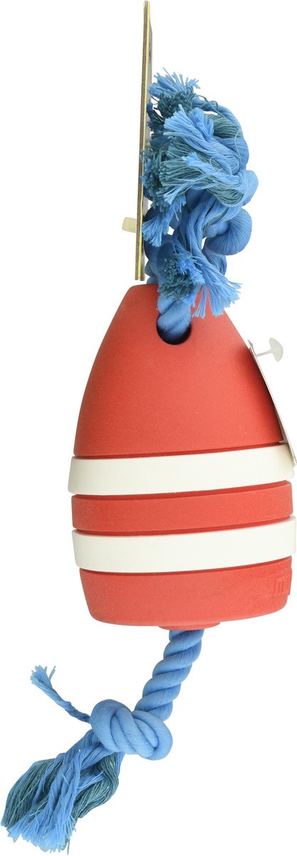 slide 9 of 11, MultiPet Ruff Enuff Buoy with Rope Dog Toy 1 ea, 1 ct