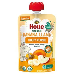Holle Organic Banana Llama Fruit Puree