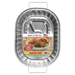 Handi-foil Oval King Roaster with Handles 1 Each