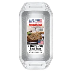 Handi-foil Heavy Duty Loaf Pans 3 ea