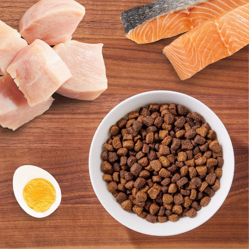 slide 2 of 5, IAMS Proactive Health High Protein Chicken & Salmon Recipe Adult Premium Dry Cat Food - 6lbs, 6 lb