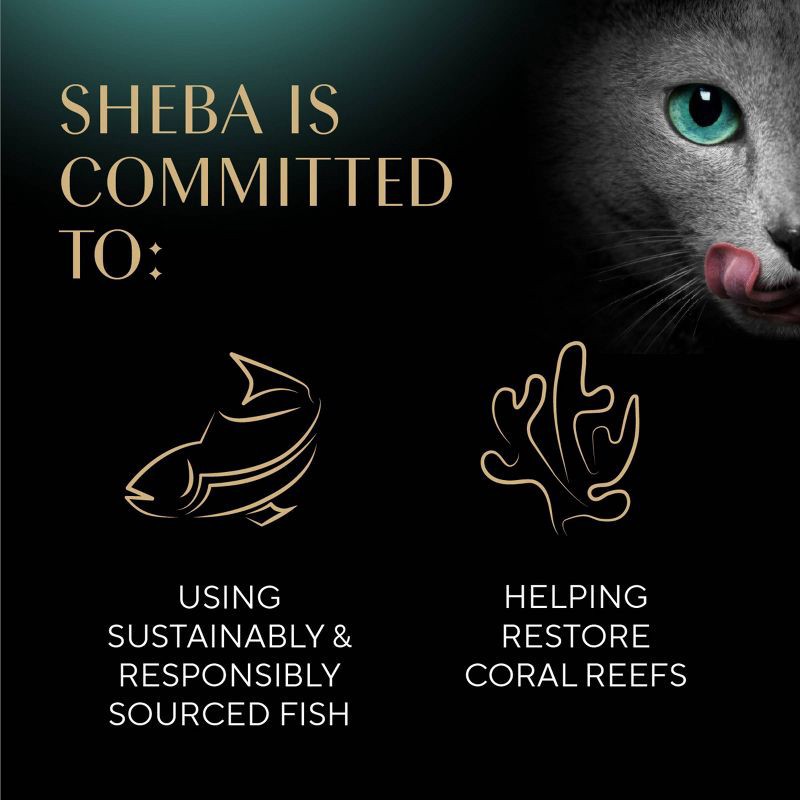 slide 8 of 15, Sheba Perfect Portions Fish, Salmon, Seafood and Tuna Flavor Variety Pack Pate Wet Cat Food - 2.6oz/24ct, 2.6 oz, 24 ct
