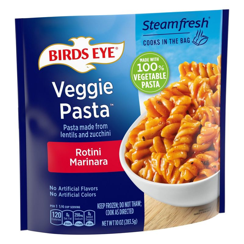 slide 2 of 6, Birds Eye Frozen Zucchini Lentil Pasta with Marinara Sauce - 10oz, 10 oz