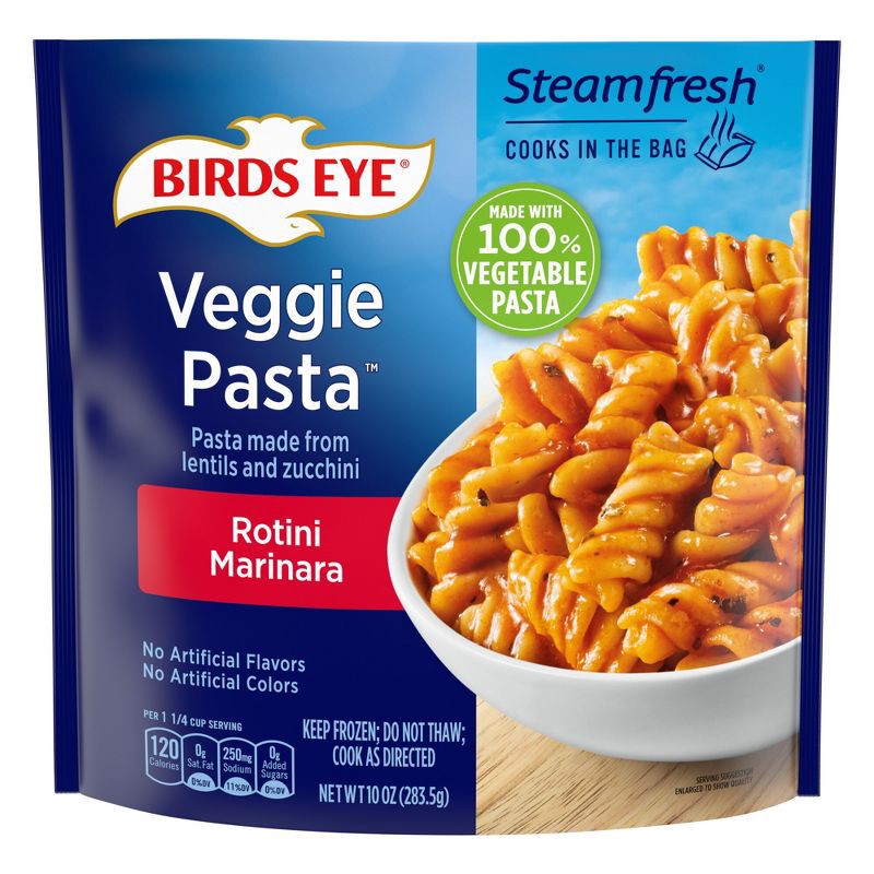 slide 1 of 6, Birds Eye Frozen Zucchini Lentil Pasta with Marinara Sauce - 10oz, 10 oz