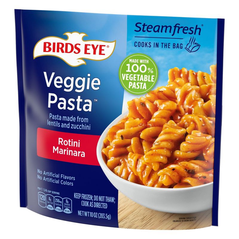 slide 3 of 6, Birds Eye Frozen Zucchini Lentil Pasta with Marinara Sauce - 10oz, 10 oz