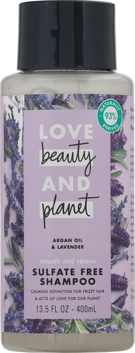 slide 10 of 10, Love Beauty and Planet Weightless Smooth Shampoo with Vegan Collagen, Argan Oil & Lavender, 13.5 oz, 13.5 oz