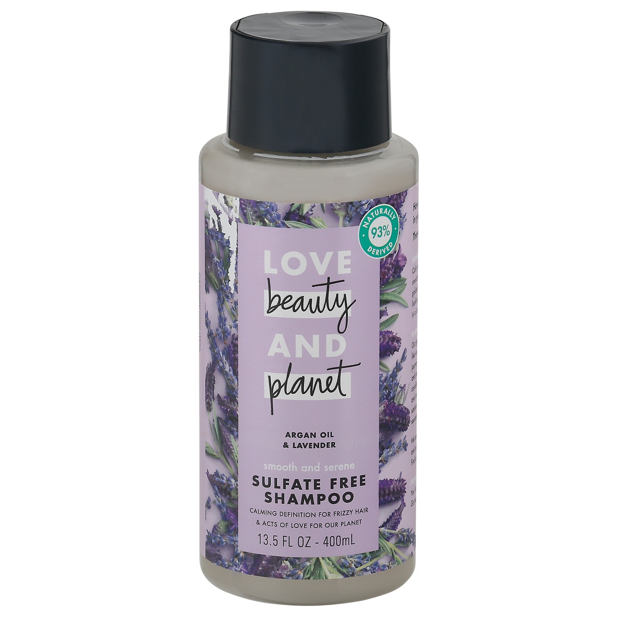 slide 1 of 4, Love Beauty and Planet Argan Oil & Lavender Smooth & Serene Shampoo - 13.5 fl oz, 13.5 fl oz
